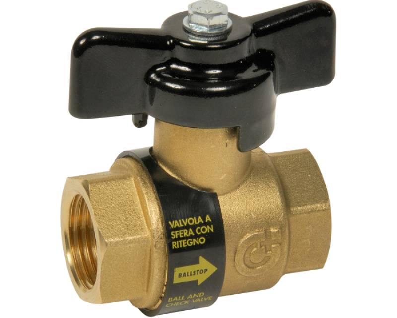 Vanne à sphère laiton